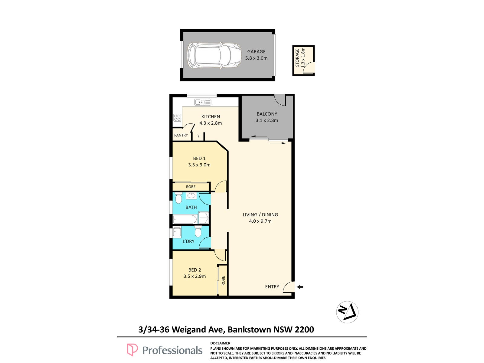 3/34-36 Weigand Avenue, Bankstown